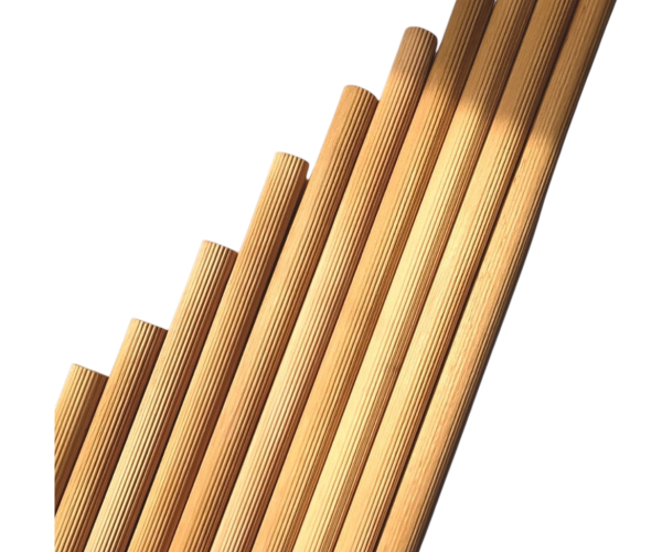 12 mm yivli kayın kavela 100 cm